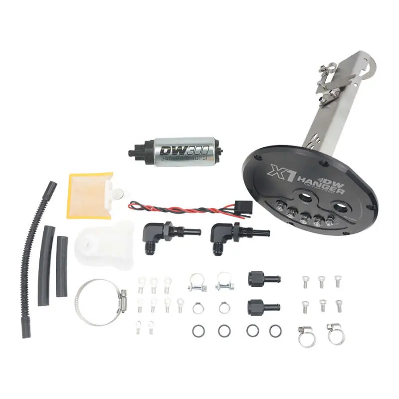 Bargain DeatschWerks 89-93 Nissan S13 R32 Skyline (non-GTR) X1 Series Fuel Pump Module w/ DW300 Pump