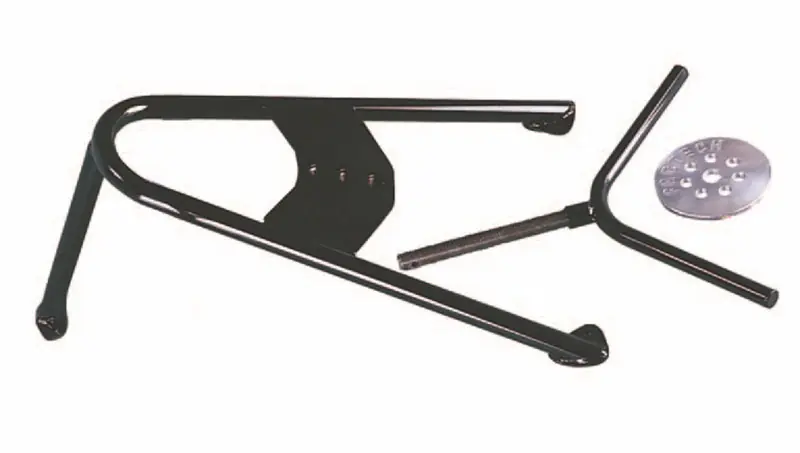 Fabtech Universal Spare Tire Angled Mount - Black Seasonal Sale