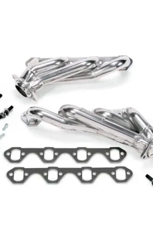 Must Have BBK 79-93 Mustang 5.0 Shorty Unequal Length Exhaust Headers - 1-5/8 Silver Ceramic