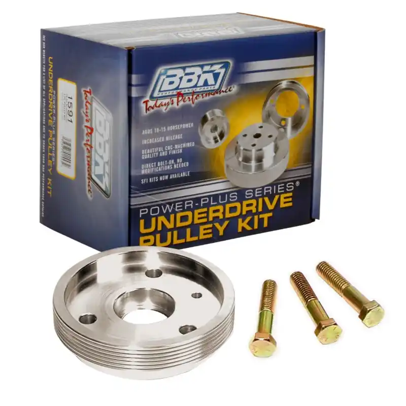 Authentic BBK 93-97 Camaro Firebird LT1 Underdrive Pulley Kit - Aluminum