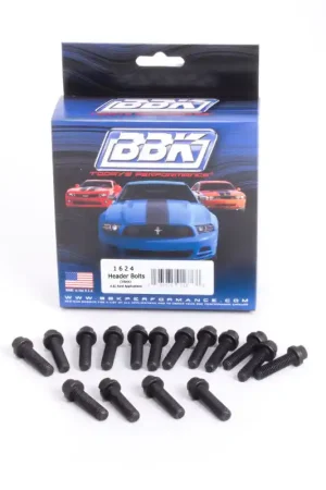 Must Have BBK Ford Modular 4.6 5.4 Exhaust Header Bolts 8mm 1.25 x 30mm (16)