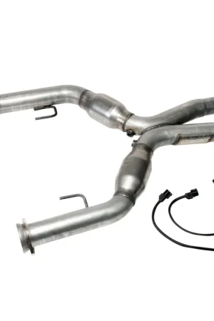 BBK 05-10 Mustang 4.6 Short Mid X Pipe With Catalytic Converters 2-3/4 For BBK Long Tube Headers Original