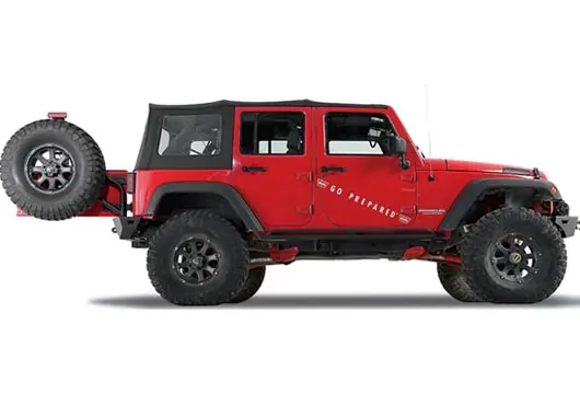 ~(115 lbs. 68X18X12)~ ELITE SERIES JK REAR BMPR 2007 Handmade