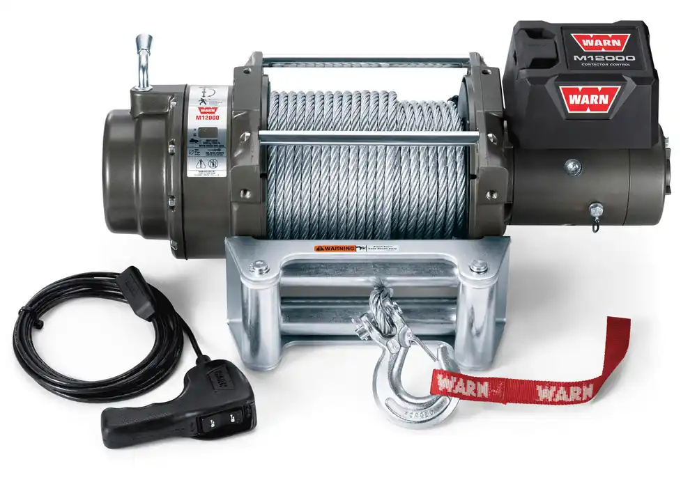 ~(133 lbs. 28X13X11)~ WINCH M1200012V125ROLLER While Supplies Last