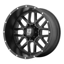Place Order ~(34 lbs. 20X20X12)~ GRENADE 17x9 5x127.00 BLACK (-12 mm)