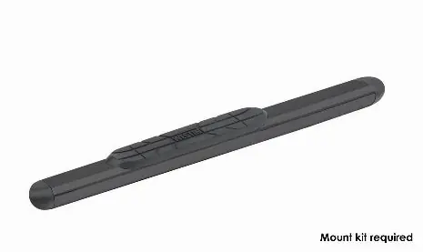 Premier 4 Oval Nerf Step Bars Black Oval Tube Black 53 in Trusted Brand