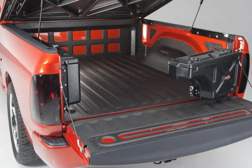 Low Price UnderCover Swing Case 2002-2018 2019-2023 Classic Dodge Ram 1500-3500 Passenger Side Black Smooth