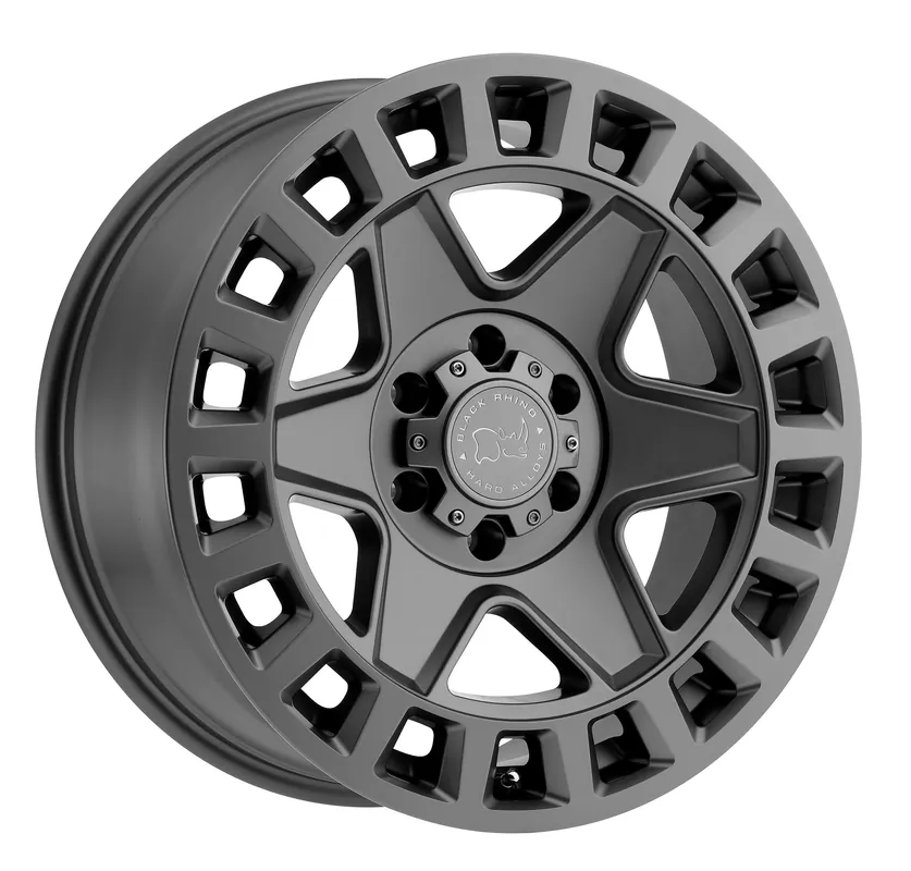 ~(35 lbs. 19X19X11)~ BLACK RHINO YORK 17x9.0 6/120 ET12 CB67.1 MATTE GUNMETAL Limited Offer