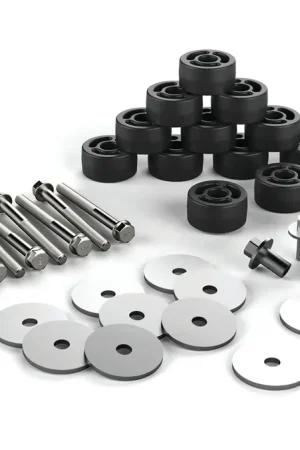 ~(10 lbs. 12X7X5)~ JK 1.25 Body Lift Kit 07-Pres Wrangler JK TeraFlex No Minimum Order