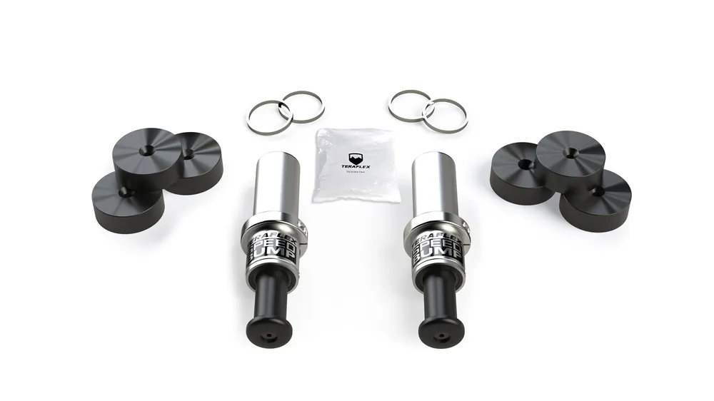 ~(9 lbs. 12X10X5)~ JL/JLU SpeedBump Front Bump Stop Kit Place Order
