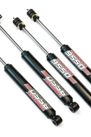 One Day Deal ~(22 lbs. 24X6X6)~ JK 2.5 9550 VSS Front And Rear Shock Absorber Kit 07-Pres Wrangler