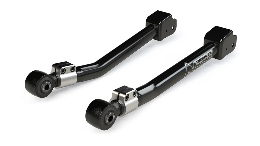 Discount ~(15 lbs. 22X6X3)~ JL/JLU: Alpine Flexarm Kit Front Upper Adjustable Control Arms (04.5in Lift)