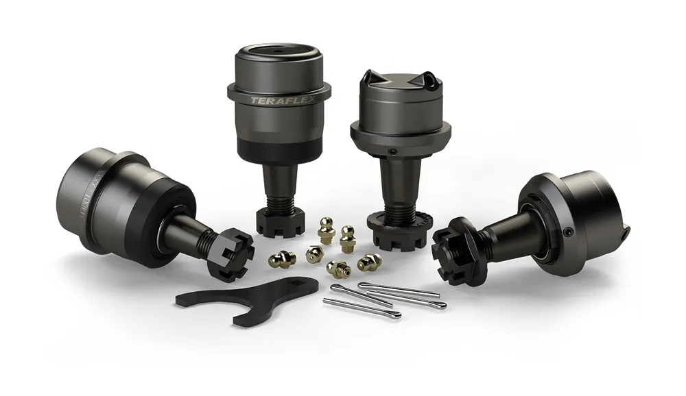 Warranty Included ~(6 lbs. 5X5X5)~ TJ/YJ/XJ/ZJ Dana 30/44 Premium Series Ball Joint 4-Pack