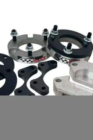 Super Sale ~(8 lbs. 6X6X5)~ MAXXStak 2 in./2.25 in./2.5 in. Adjustable Front Leveling Kit for 2004-2013 Chevy Colorado/GMC Canyon 2WD Models with Coil Spring on Strut