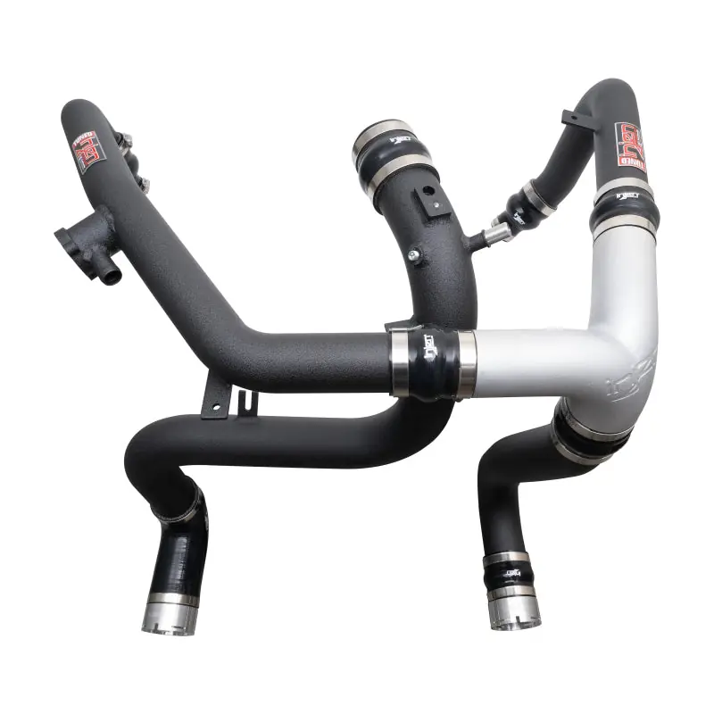 Latest Injen 21-23 Ford Bronco 2.7L V6 (TT) EcoBoost SES Intercooler Pipes - Wrinkle Black