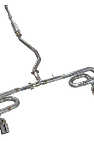 Fresh Stock Remark 2022+ Honda Civic Sport Hatchback FL2 (Link Loop) Catback Exhaust Stainless Steel Tip