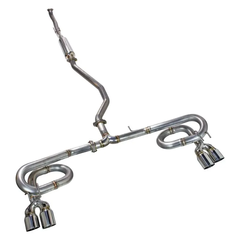 Fresh Stock Remark 2022+ Honda Civic Sport Hatchback FL2 (Link Loop) Catback Exhaust Stainless Steel Tip