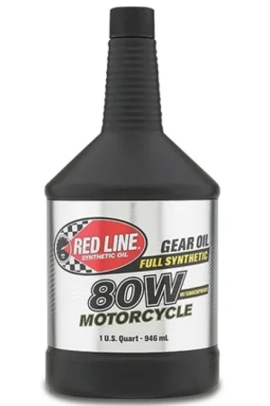 Buy Online Red Line 80W Motorcycle Gear Oil w/Shockproof - Quart