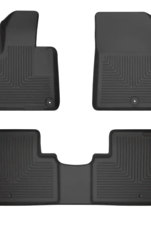 Don’t Miss Out Husky Liners 20-22 Hyundai Palisade Weatherbeater Black Front & 2nd Seat Floor Liners