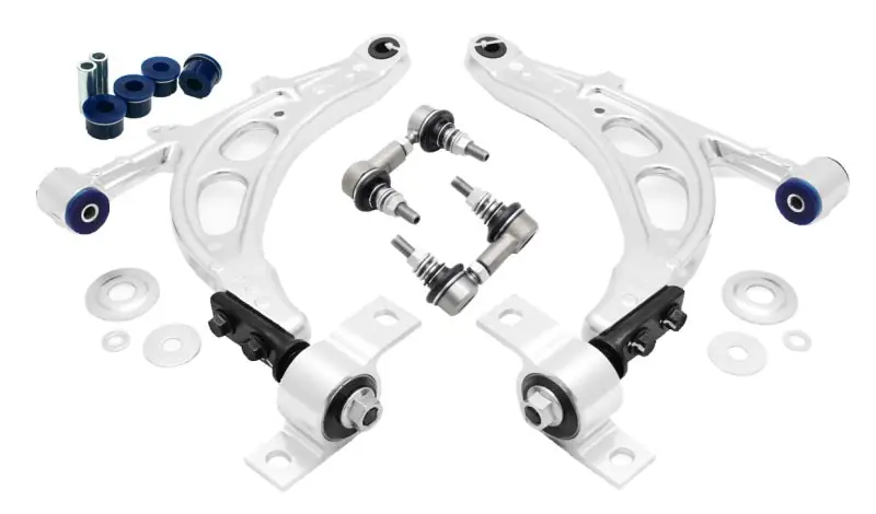 Limited Time SuperPro 02-05 Subaru Impreza WRX / 04-06 WRX STI Front Lower Alloy Control Arm Kit