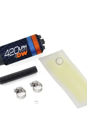 Price Cut DeatschWerks DW420 Series 420lph In-Tank Fuel Pump w/ Install Kit For Integra 94-01 and Civic 92-00