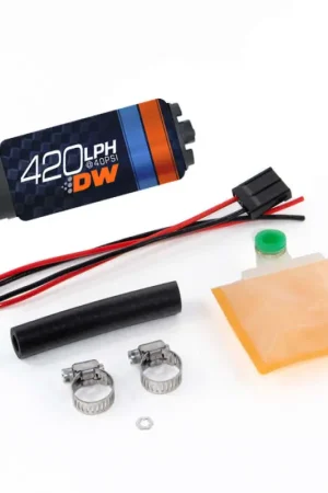 DeatschWerks DW420 Series 420lph In-Tank Fuel Pump w/ Universal Install Kit Buy Direct