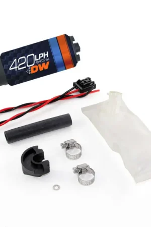 DeatschWerks DW420 Series 420lph In-Tank Fuel Pump w/ Install Kit For 94-02 Nissan S14/S15 Latest