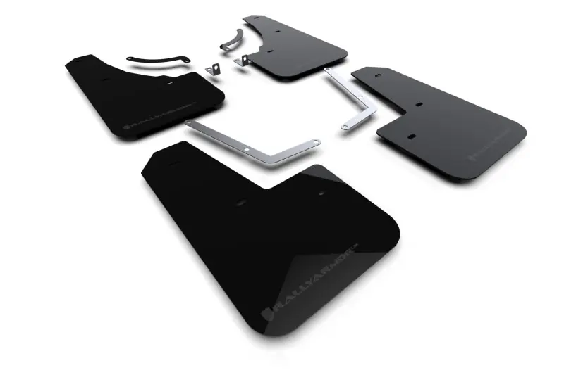 Hassle-Free Returns Rally Armor 23-25 Mazda CX-50 (Will Not Fit CX-5) Black UR Mud Flap W/Grey Logo