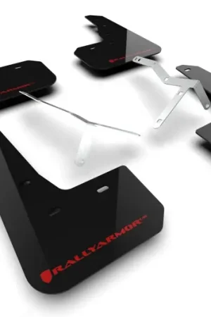 Sale Rally Armor 23-25 Acura Integra A-Spec Black UR Mud Flap W/Red Logo (No Drilling Req.)