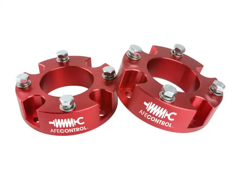aFe CONTROL 2.0 IN Leveling Kit 07-21 Toyota Tundra - Red Grab Now