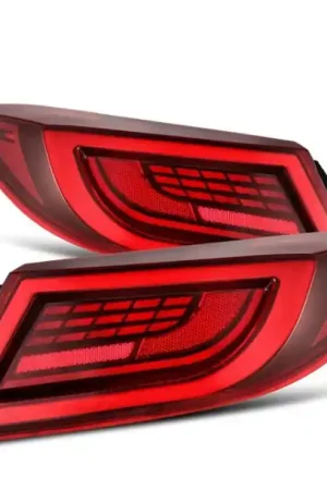 Order Now AlphaRex 22-24 Toyota GR86 LUXX LED Taillights Vivid Red