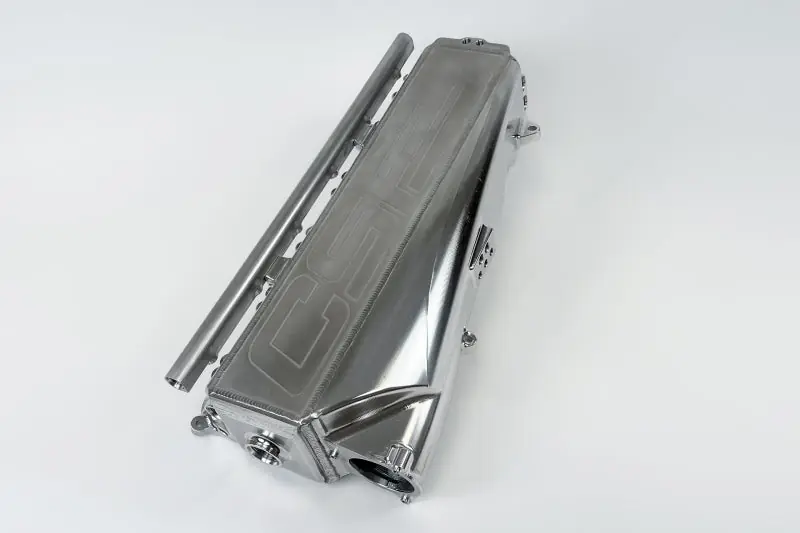 Certified CSF Gen 2 B58 Race X Charge-Air-Cooler Manifold - Raw Billet Aluminum Finish