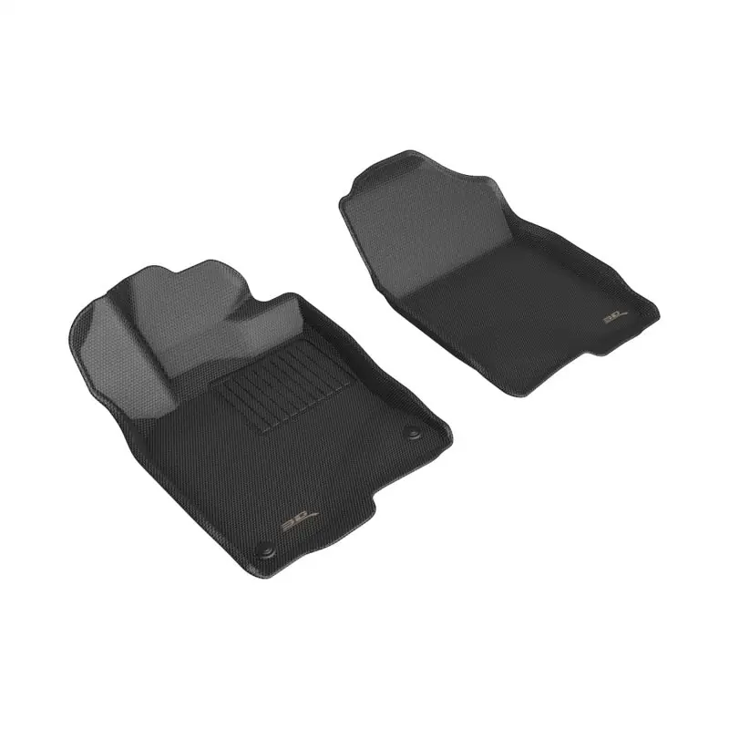 3D MAXpider 2022 Honda Civic Kagu 1st Row Floormat - Black Same Day Shipping