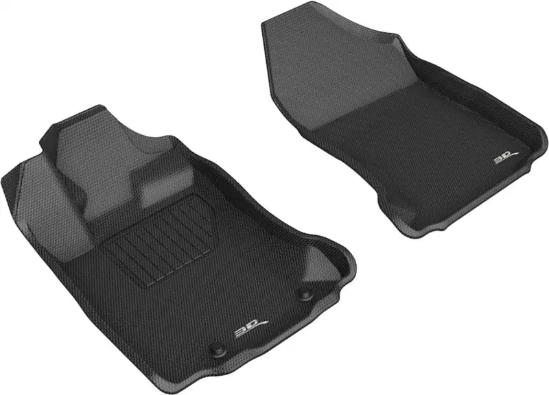 3D MAXpider 20-21 Subaru Legacy/Outback Kagu 1st Row Floormat - Black Best Seller