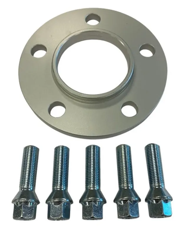 Original BBS 10mm Spacer Kit Mercedes Benz/Audi 5x112 CB 66.5 - 14x1.5 Bolts (1 Spacer & 5 Lug Bolts)