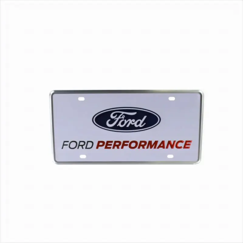 Ford Racing Ford Performance License Plate - Single Next Day Delivery