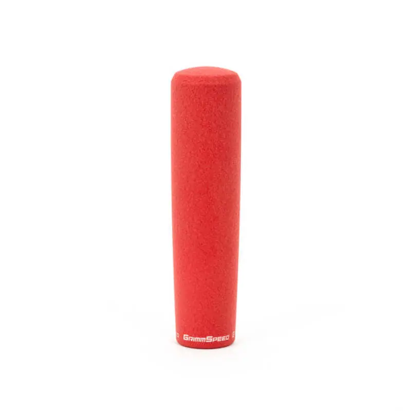 GrimmSpeed Tallboy Shift Knob Aluminum Red - M12x1.25 Wholesale