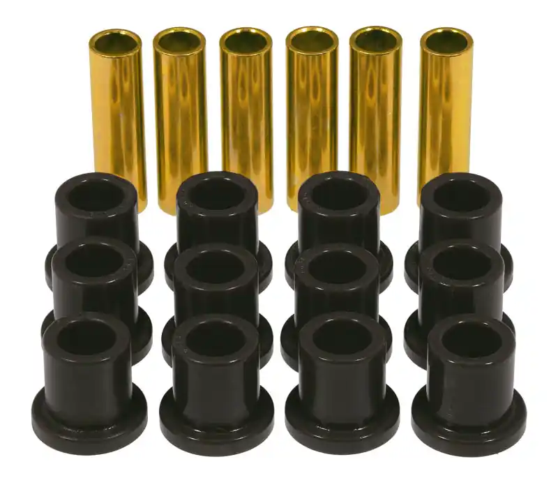Prothane 57-72 Ford F100/F150 Rear Spring & Shackle Bushings - Black Original