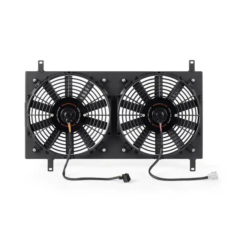Markdown Mishimoto 90-97 Mazda Miata Aluminum Fan Shroud Kit - Black