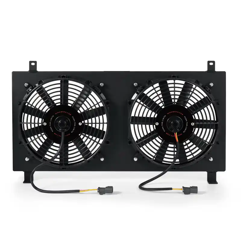 Mishimoto 02-06 Acura RSX Aluminum Fan Shroud Black No Minimum Order