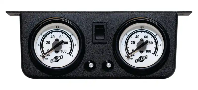 Air Lift Dual Gauge Panel Assembly for 25812 Popular