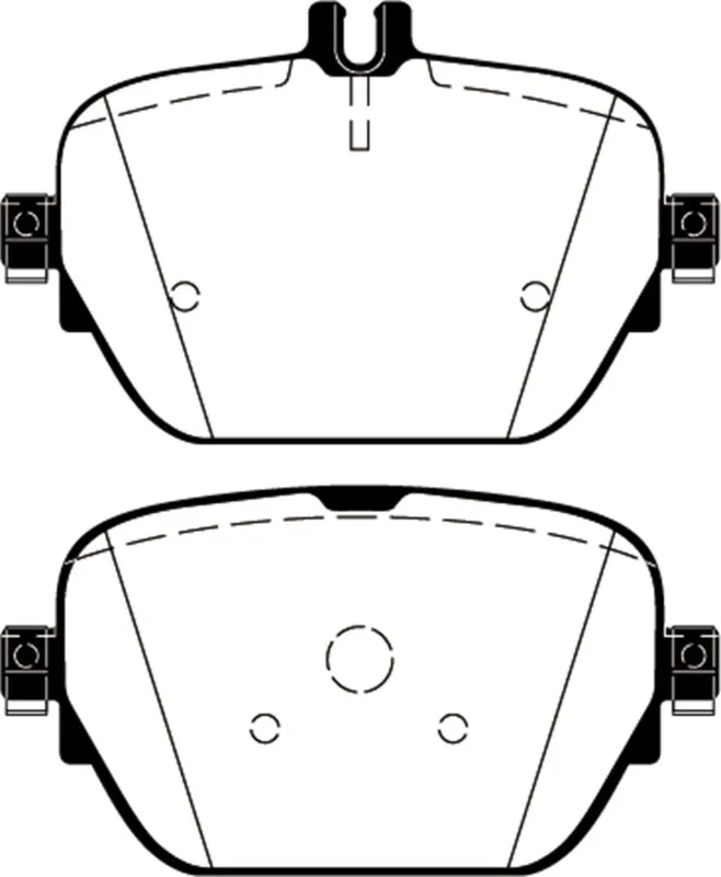 Final Sale EBC 2019+ Mercedes-Benz CLS53 AMG (C257) 3.0L Turbo Redstuff Rear Brake Pads