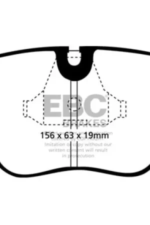 Secure Checkout EBC 92-95 BMW M3 3.0 (E36) Bluestuff Front Brake Pads