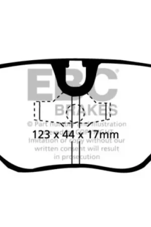 Trending EBC 92-95 BMW M3 3.0 (E36) Bluestuff Rear Brake Pads