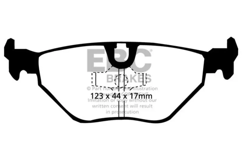 Trending EBC 92-95 BMW M3 3.0 (E36) Bluestuff Rear Brake Pads