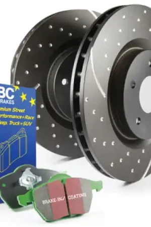 Money Back Guarantee EBC S3 Brake Pad and Rotor Kit