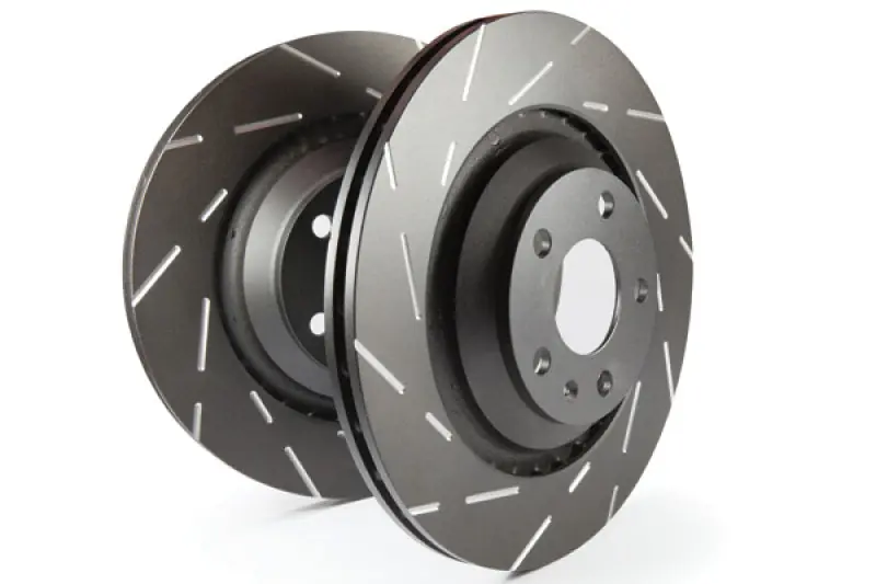 EBC 2018+ AUDI A4 Allroad Quattro 2.0L Turbo USR Slotted Front Rotors Last Chance