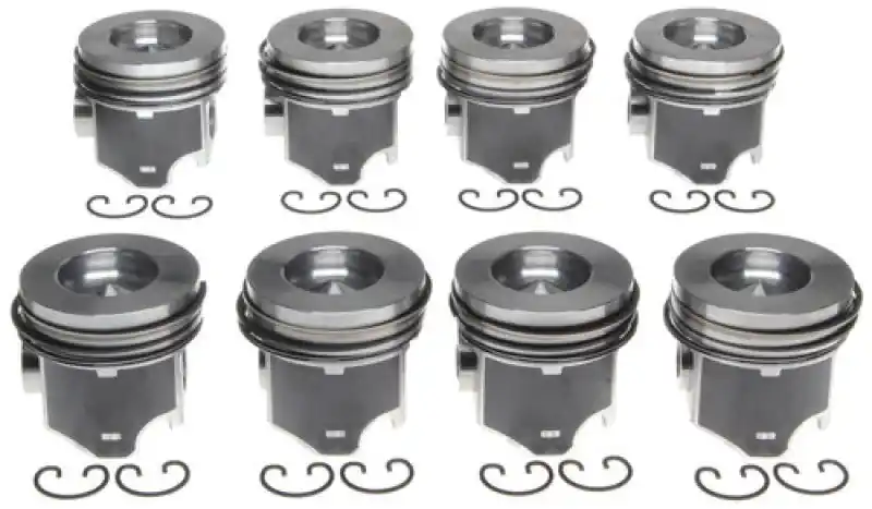 Latest Mahle OE 07-17 Cummins 6.7L 24V (Size .040) Piston (Set of 6)