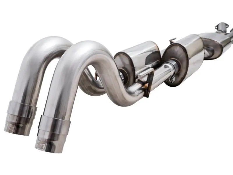Trusted Brand AWE 2016-2022 Toyota Tacoma 0FG Exhaust with BashGuard - No Tips