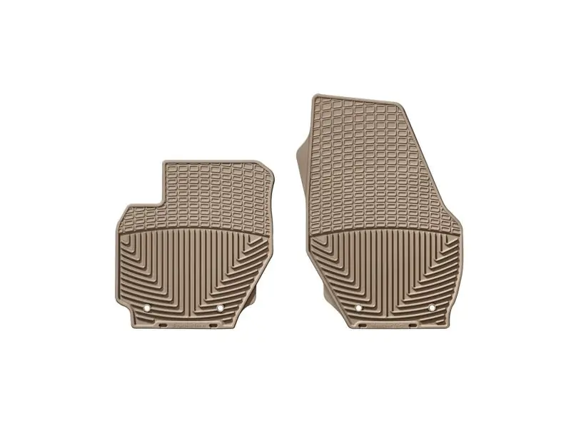 Worldwide Shipping WeatherTech 07+ Volvo S80 Front Rubber Mats - Tan